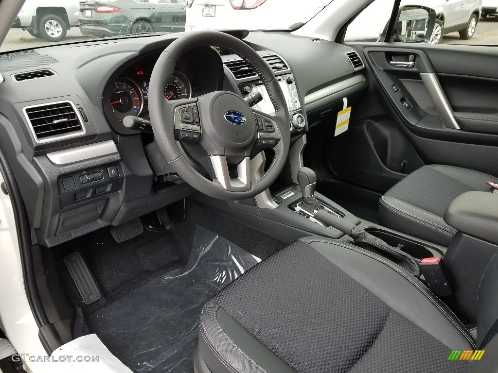 Black Interior 2018 Subaru Forester 2.0XT Premium Photo #122080883