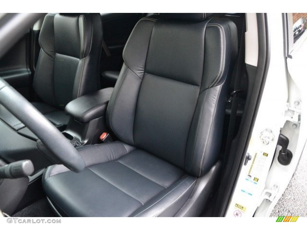 2015 RAV4 Limited AWD - Blizzard Pearl / Black photo #12