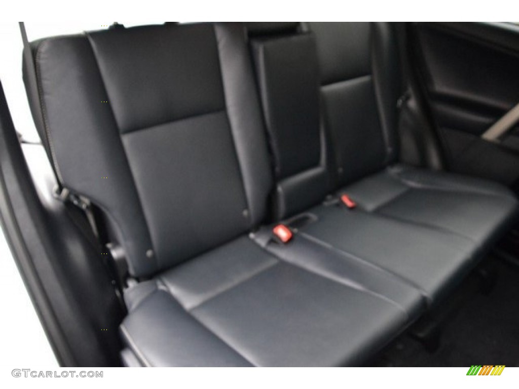 2015 RAV4 Limited AWD - Blizzard Pearl / Black photo #24