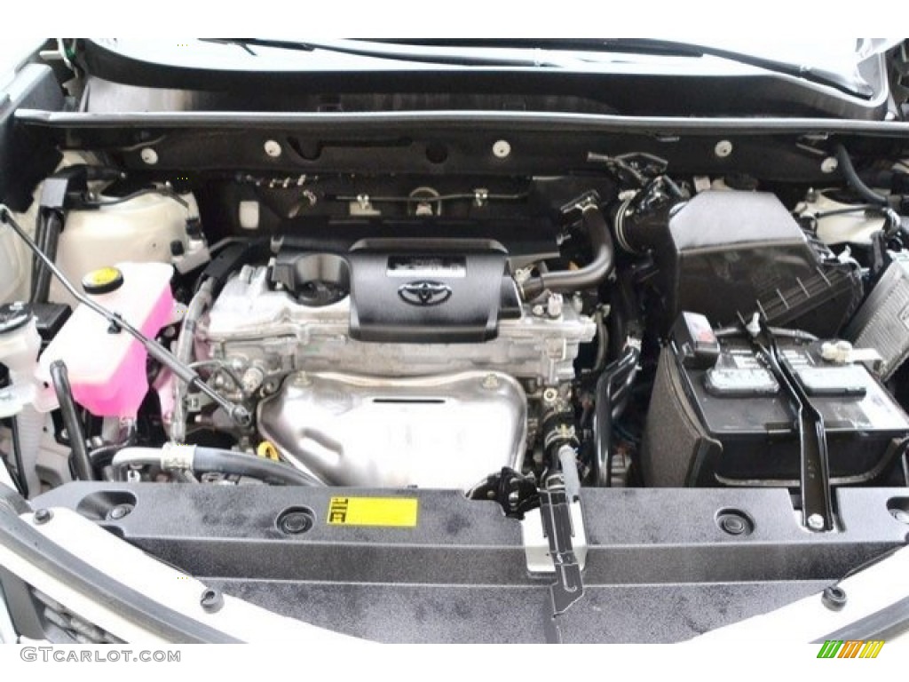 2015 RAV4 Limited AWD - Blizzard Pearl / Black photo #28