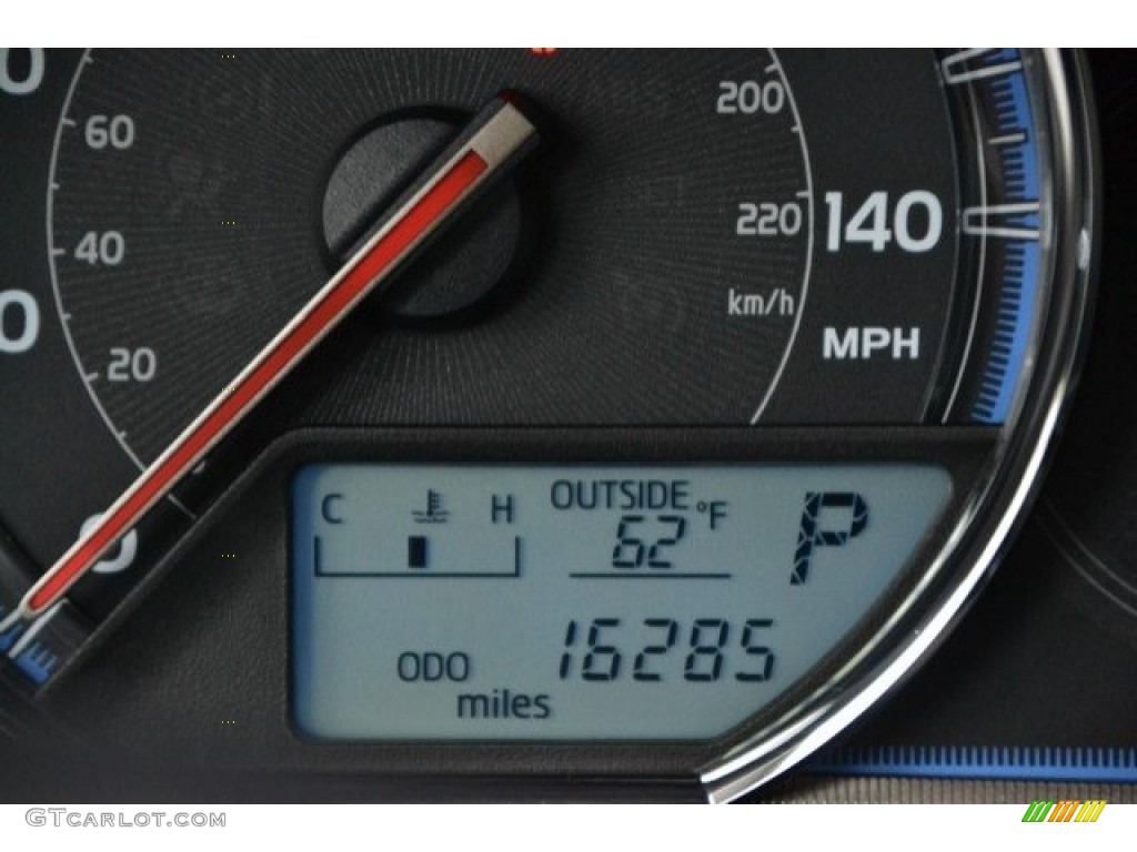 2015 RAV4 Limited AWD - Blizzard Pearl / Black photo #30