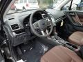 2018 Crystal Black Silica Subaru Forester 2.5i Touring  photo #7