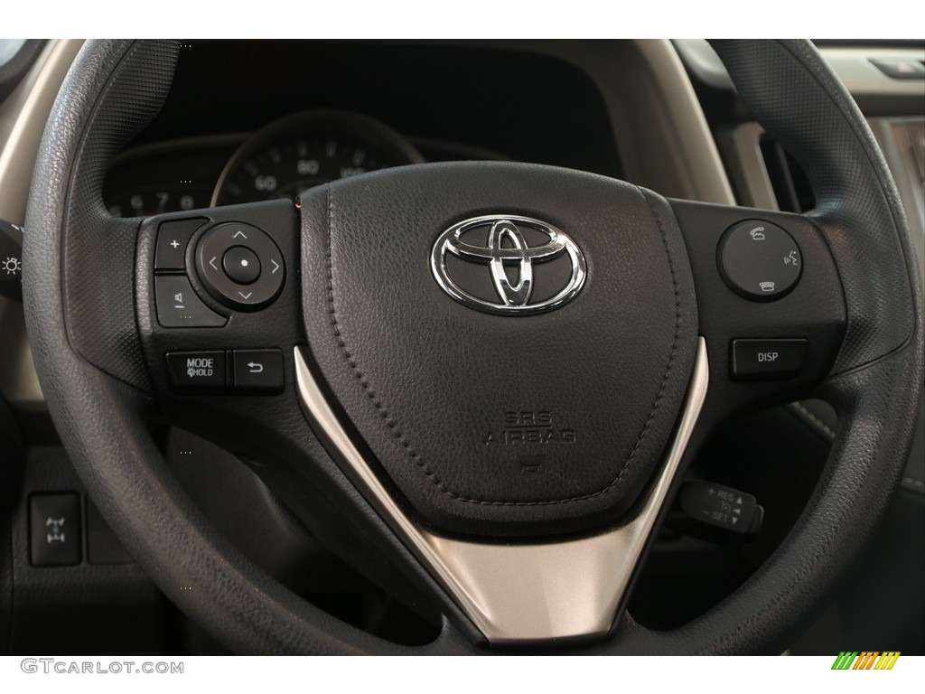 2014 RAV4 XLE AWD - Black / Black photo #6