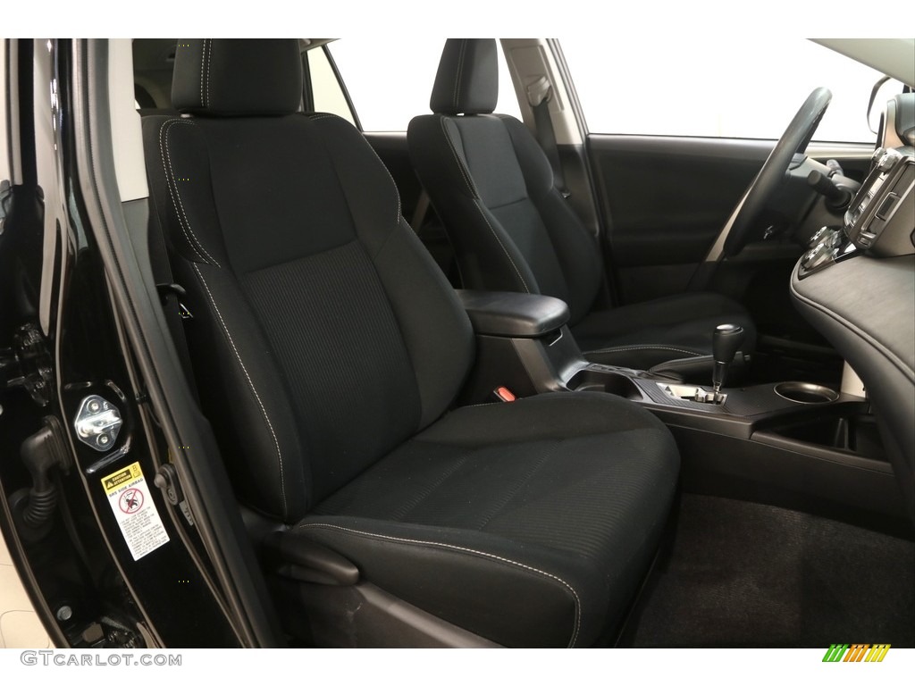 2014 RAV4 XLE AWD - Black / Black photo #13