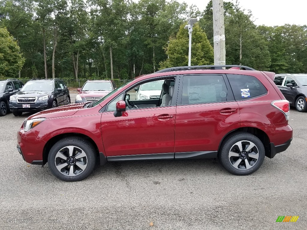 Venetian Red Pearl 2018 Subaru Forester 2.5i Premium Exterior Photo #122082288