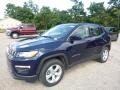 2018 Jazz Blue Pearl Jeep Compass Latitude 4x4  photo #1