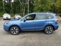 2018 Quartz Blue Pearl Subaru Forester 2.5i Premium  photo #3