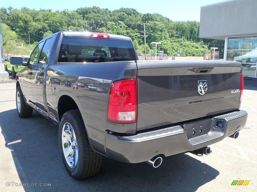2017 1500 Express Quad Cab 4x4 - Granite Crystal Metallic / Black/Diesel Gray photo #6