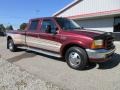 Dark Toreador Red Metallic - F350 Super Duty XLT Crew Cab Dually Photo No. 2