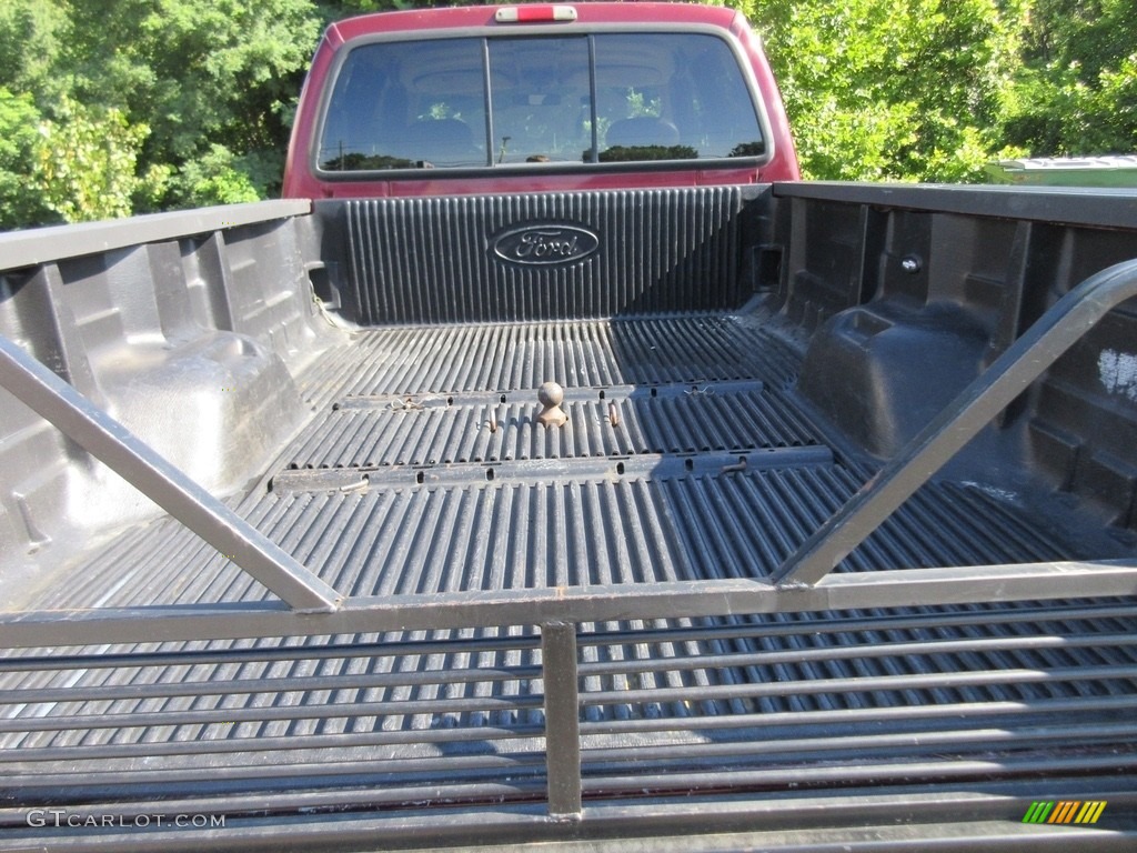 1999 F350 Super Duty XLT Crew Cab Dually - Dark Toreador Red Metallic / Medium Prairie Tan photo #8