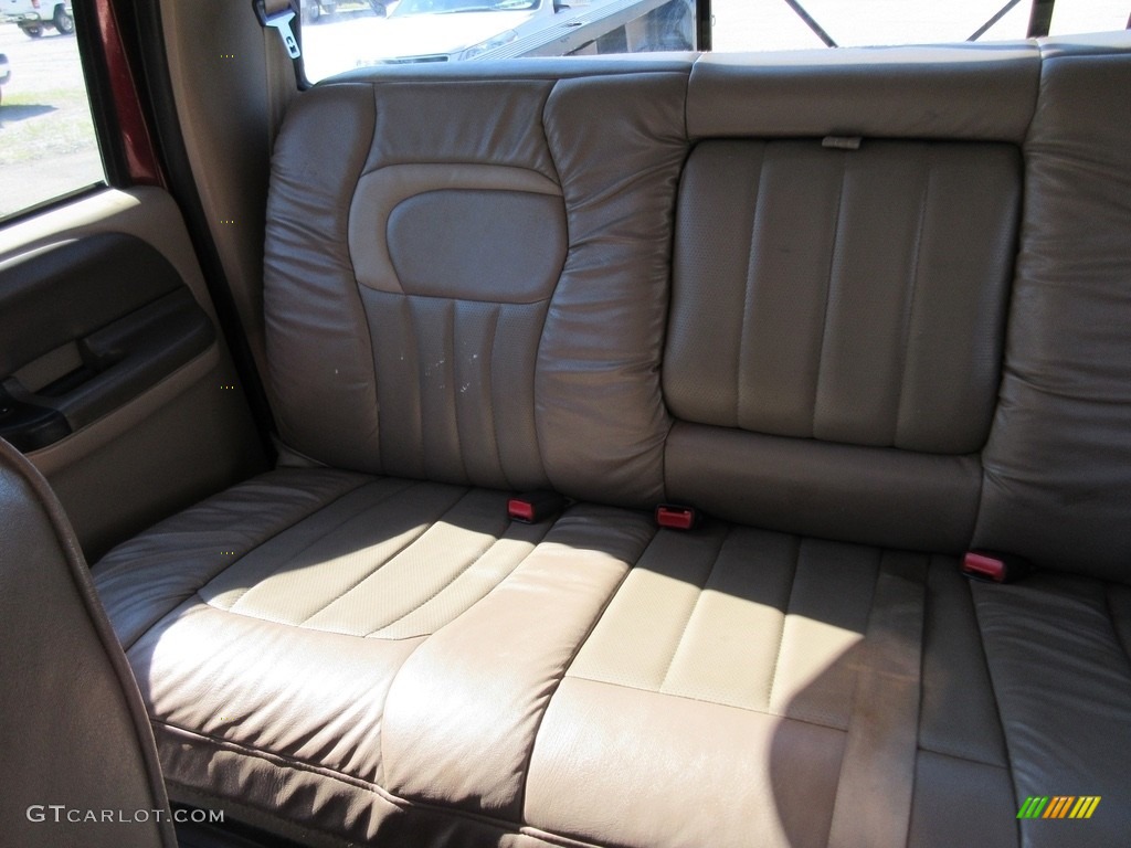 1999 F350 Super Duty XLT Crew Cab Dually - Dark Toreador Red Metallic / Medium Prairie Tan photo #20