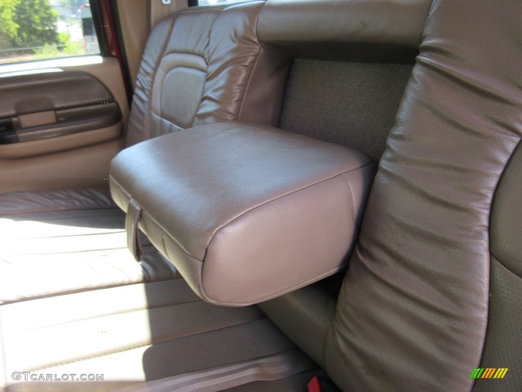 1999 F350 Super Duty XLT Crew Cab Dually - Dark Toreador Red Metallic / Medium Prairie Tan photo #24