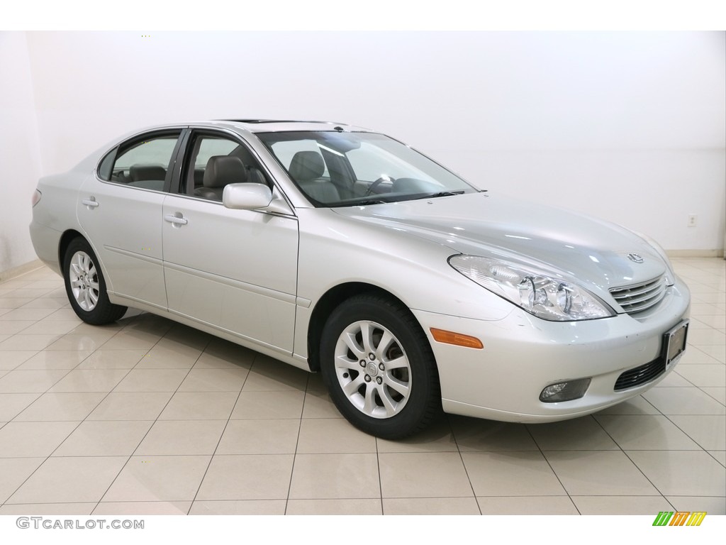 2003 ES 300 - Millennium Silver Metallic / Light Charcoal photo #1