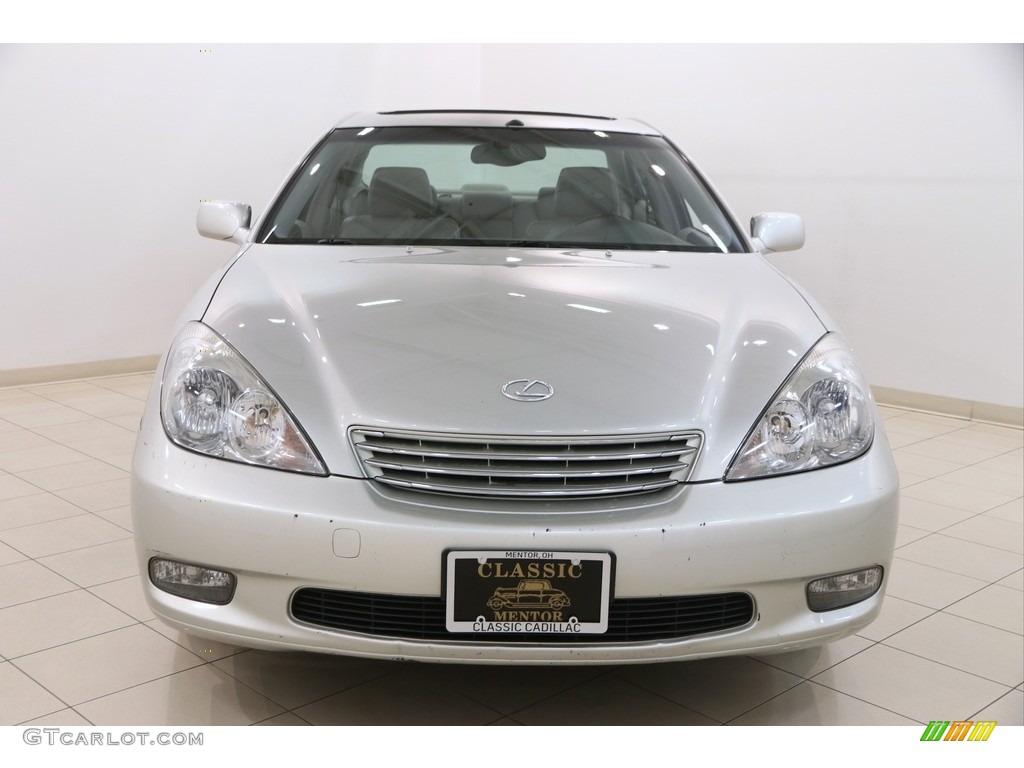 2003 ES 300 - Millennium Silver Metallic / Light Charcoal photo #2
