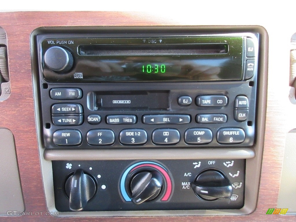 1999 F350 Super Duty XLT Crew Cab Dually - Dark Toreador Red Metallic / Medium Prairie Tan photo #42
