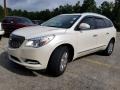 White Diamond Tricoat 2014 Buick Enclave Leather