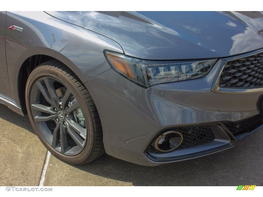 2018 TLX V6 A-Spec Sedan - Modern Steel Metallic / Ebony photo #10