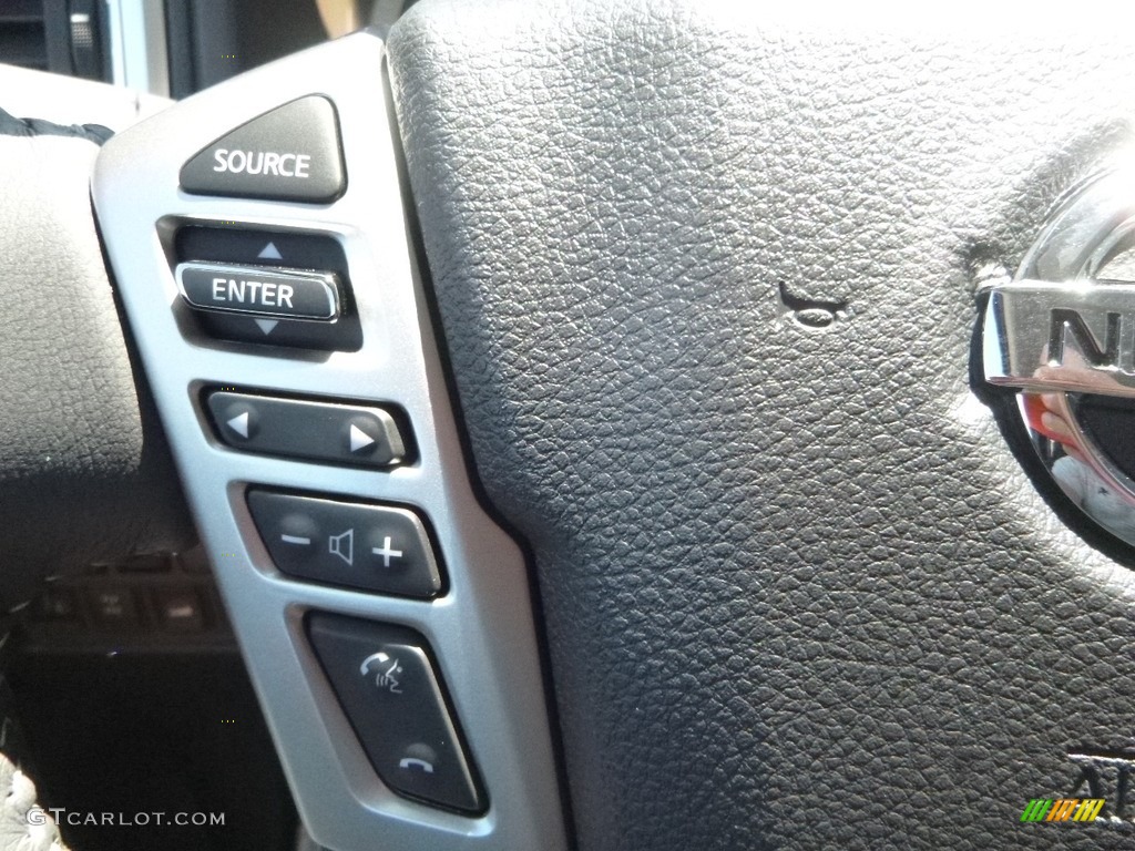2017 Nissan Titan PRO-4X King Cab 4x4 Controls Photo #122087174