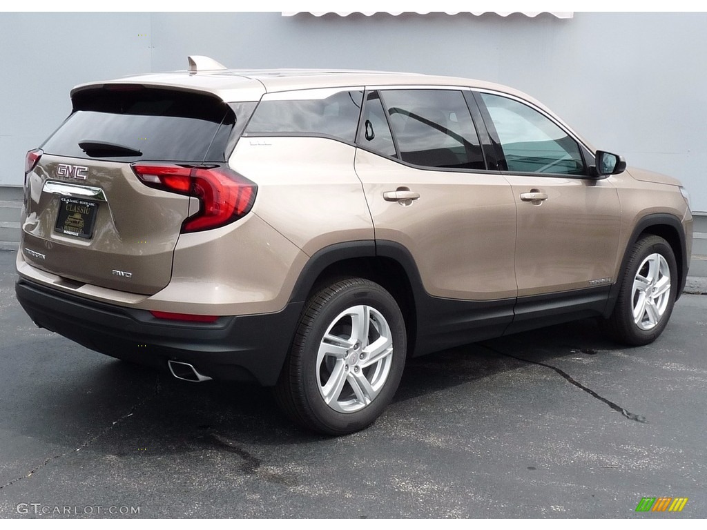 Coppertino Metallic 2018 GMC Terrain SLE AWD Exterior Photo #122087684