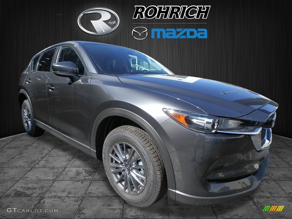 2017 CX-5 Touring AWD - Meteor Gray Mica / Black photo #1