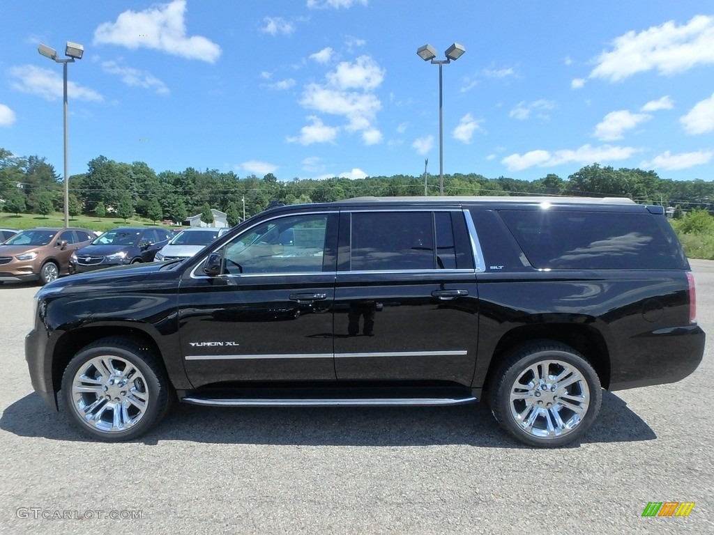 Onyx Black 2017 GMC Yukon XL SLT 4WD Exterior Photo #122089128