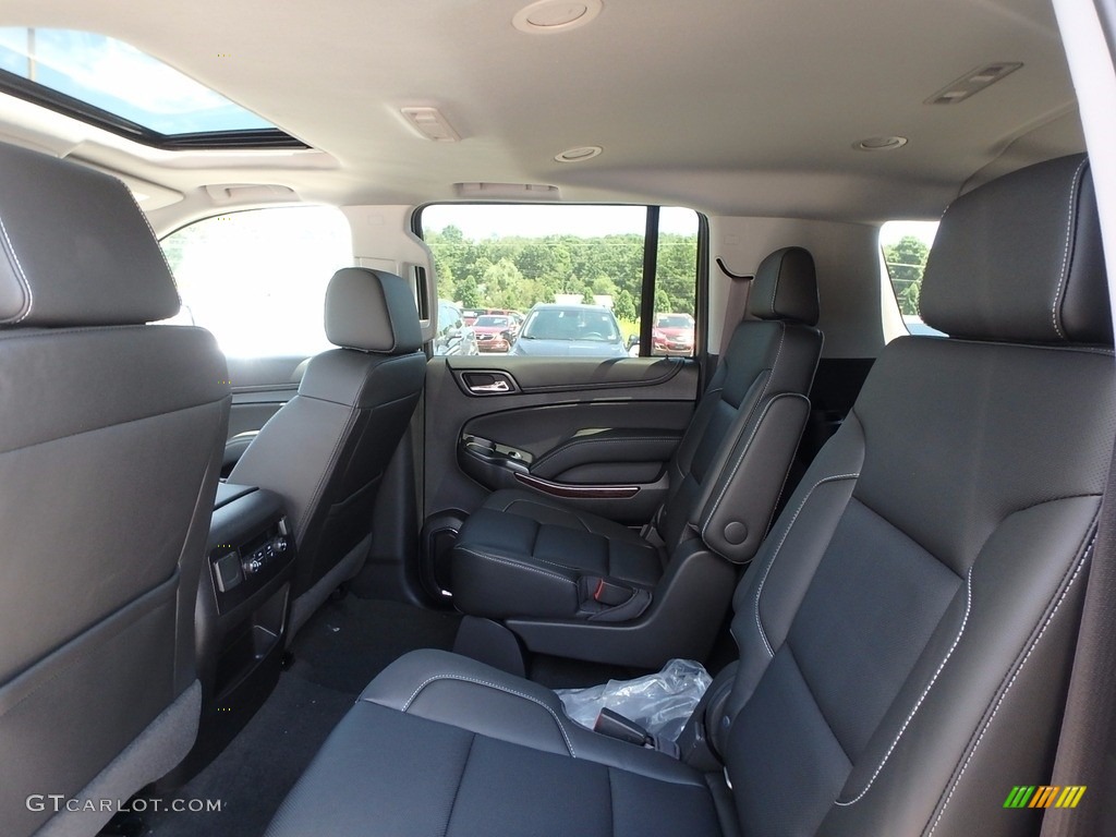 Jet Black Interior 2017 GMC Yukon XL SLT 4WD Photo #122089220