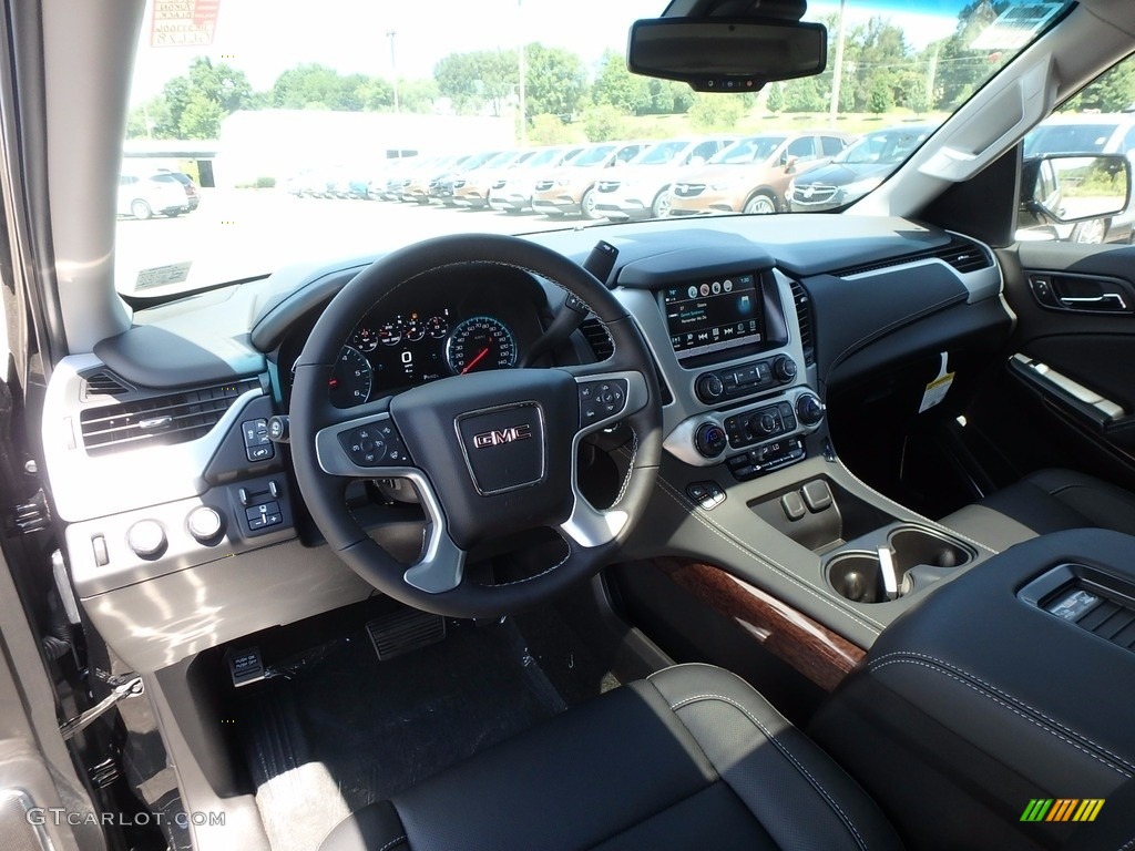 Jet Black Interior 2017 GMC Yukon XL SLT 4WD Photo #122089277