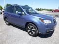 Quartz Blue Pearl 2018 Subaru Forester 2.5i Premium Exterior