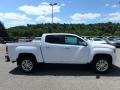 2017 Summit White GMC Canyon SLT Crew Cab 4x4  photo #4