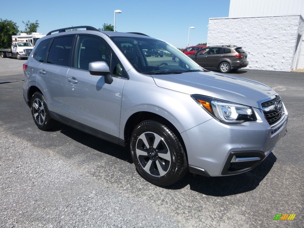 2018 Forester 2.5i Limited - Ice Silver Metallic / Black photo #1