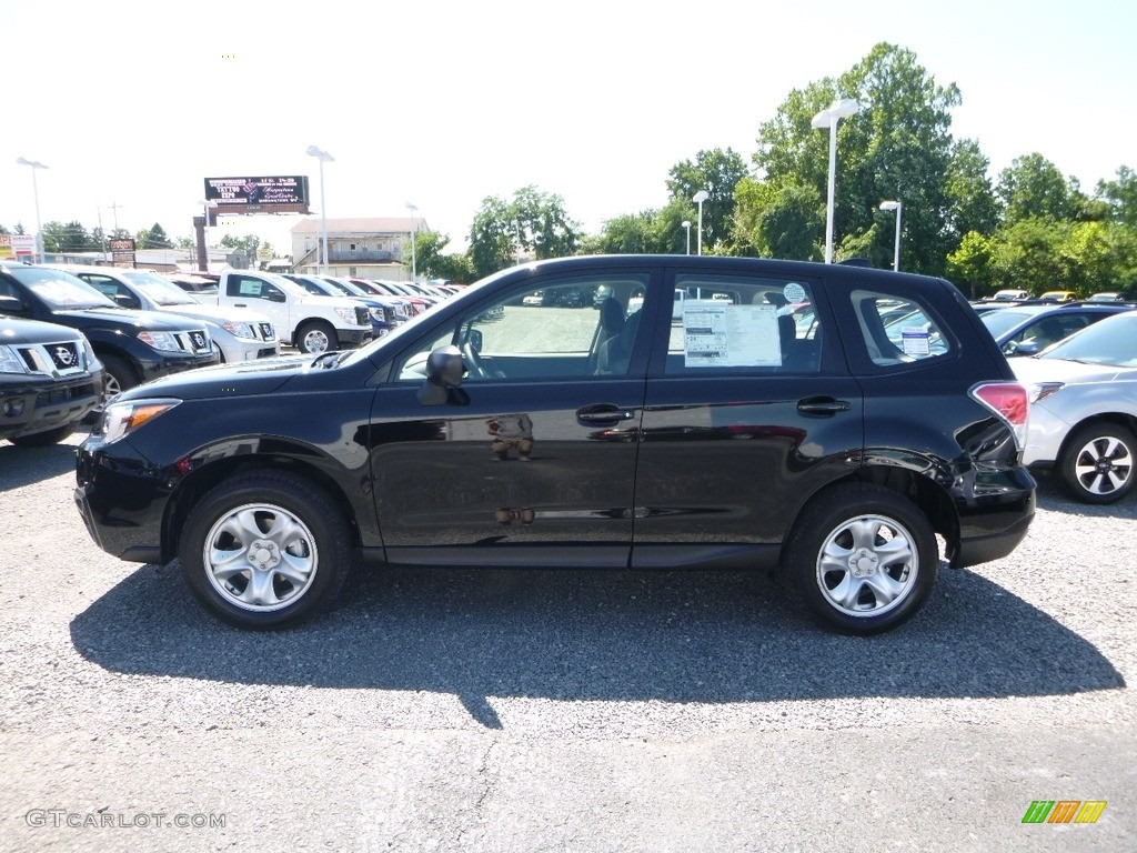 2018 Forester 2.5i - Crystal Black Silica / Black photo #10