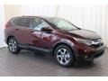 2017 Basque Red Pearl II Honda CR-V EX  photo #2