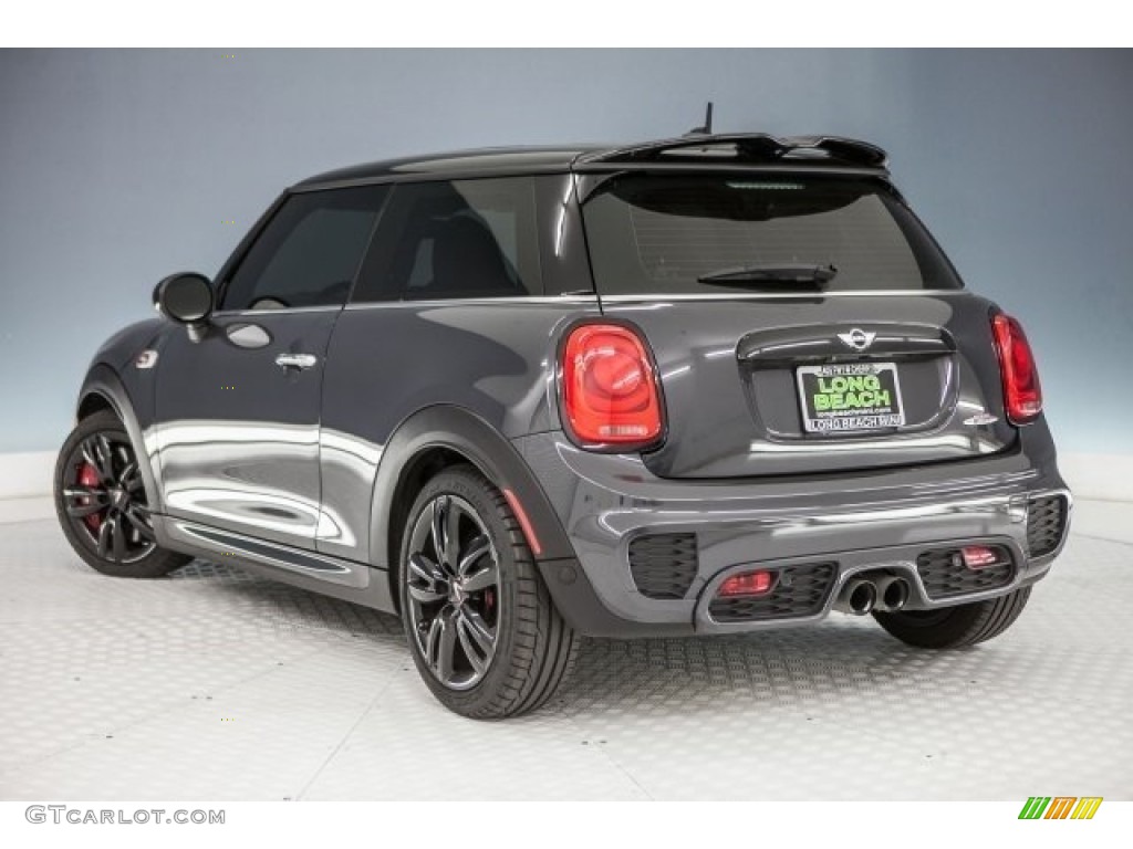 2015 Cooper John Cooper Works 2 Door - Thunder Gray Metallic / JCW Black/Carbon Black/Dinamica w/Red Accent photo #10