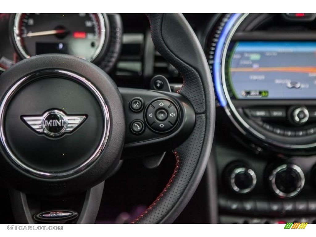 2015 Cooper John Cooper Works 2 Door - Thunder Gray Metallic / JCW Black/Carbon Black/Dinamica w/Red Accent photo #14