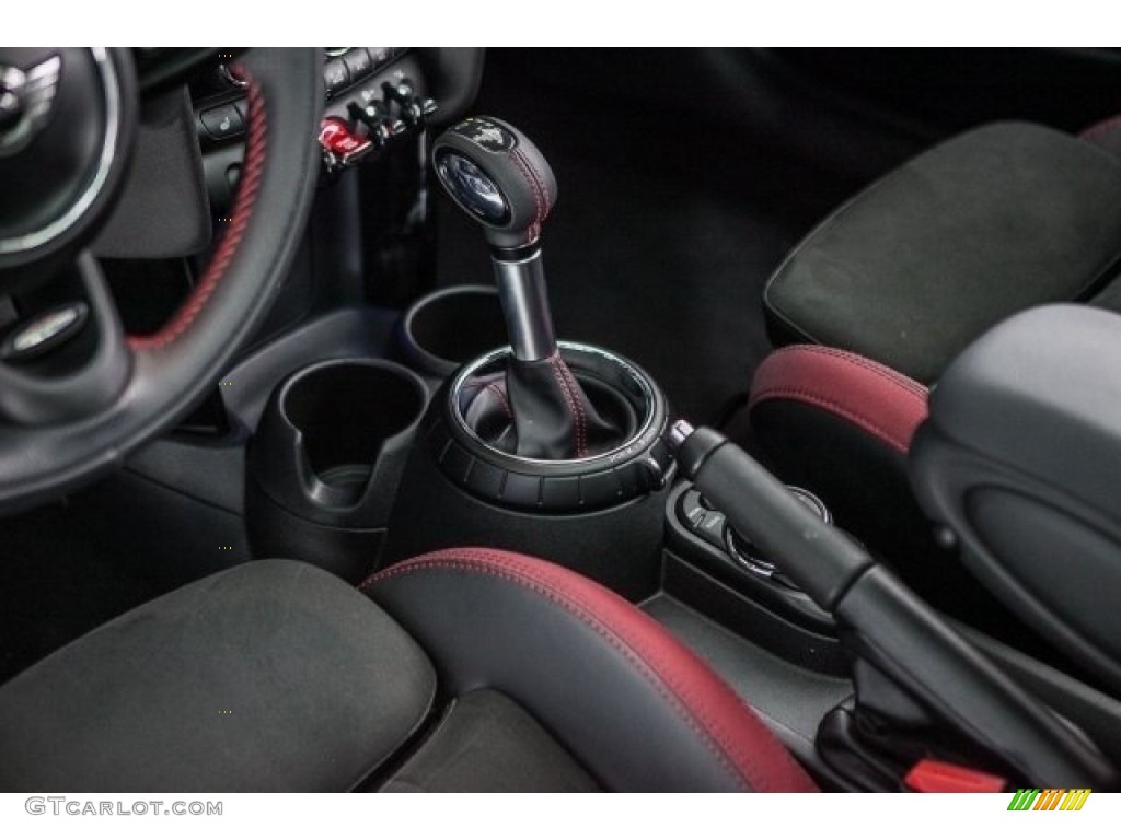 2015 Cooper John Cooper Works 2 Door - Thunder Gray Metallic / JCW Black/Carbon Black/Dinamica w/Red Accent photo #20