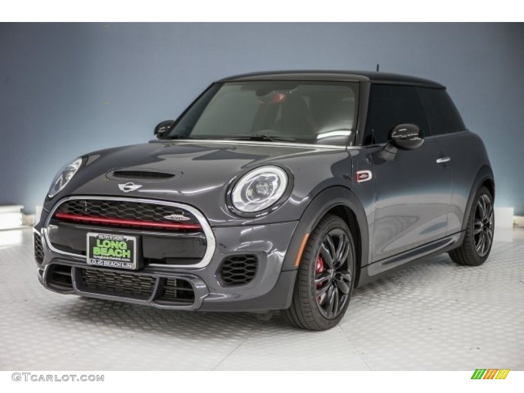 2015 Cooper John Cooper Works 2 Door - Thunder Gray Metallic / JCW Black/Carbon Black/Dinamica w/Red Accent photo #29