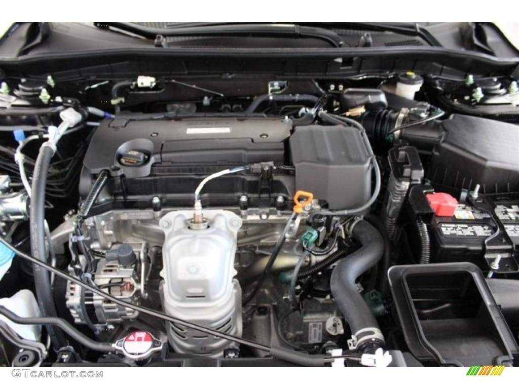 2017 Accord LX Sedan - Crystal Black Pearl / Ivory photo #25