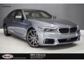 2018 Bluestone Metallic BMW 5 Series M550i xDrive Sedan  photo #1