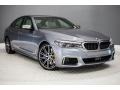 2018 Bluestone Metallic BMW 5 Series M550i xDrive Sedan  photo #12