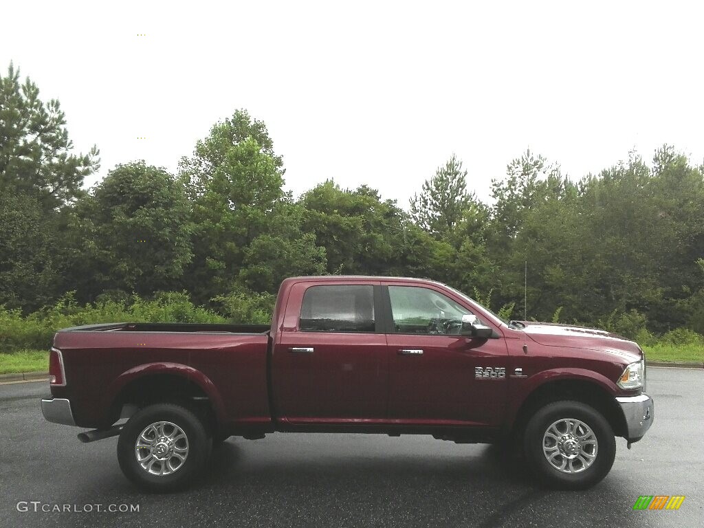 2017 2500 Laramie Crew Cab 4x4 - Delmonico Red Pearl / Black photo #5