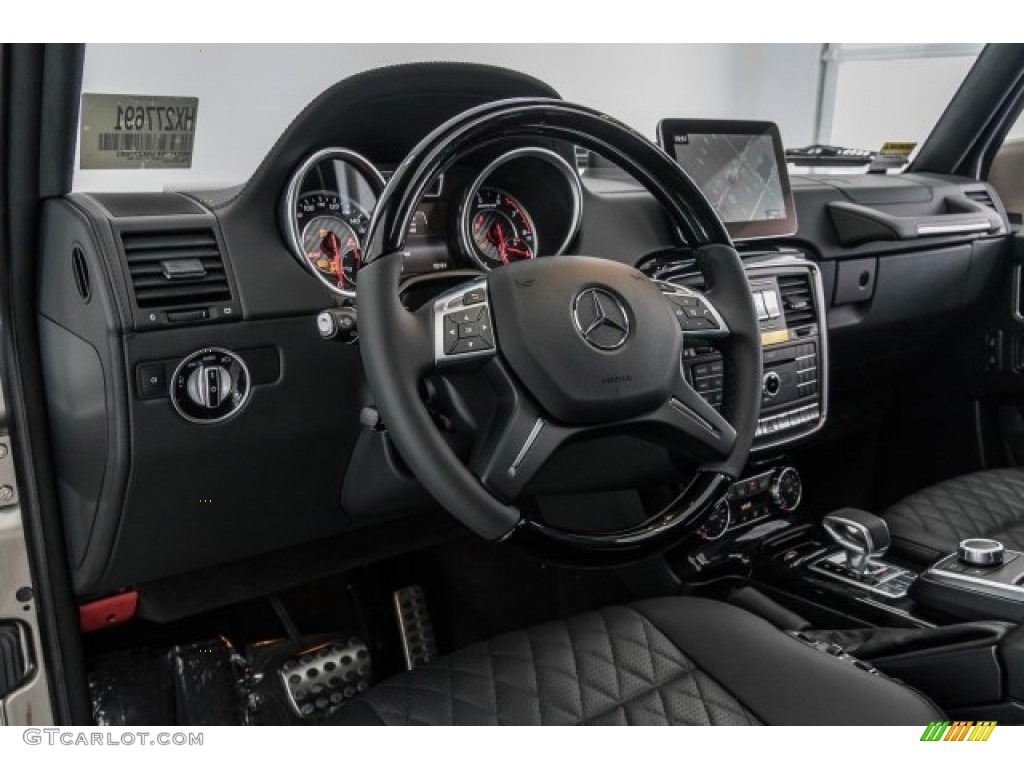 2017 Mercedes-Benz G 63 AMG designo Black Dashboard Photo #122098250