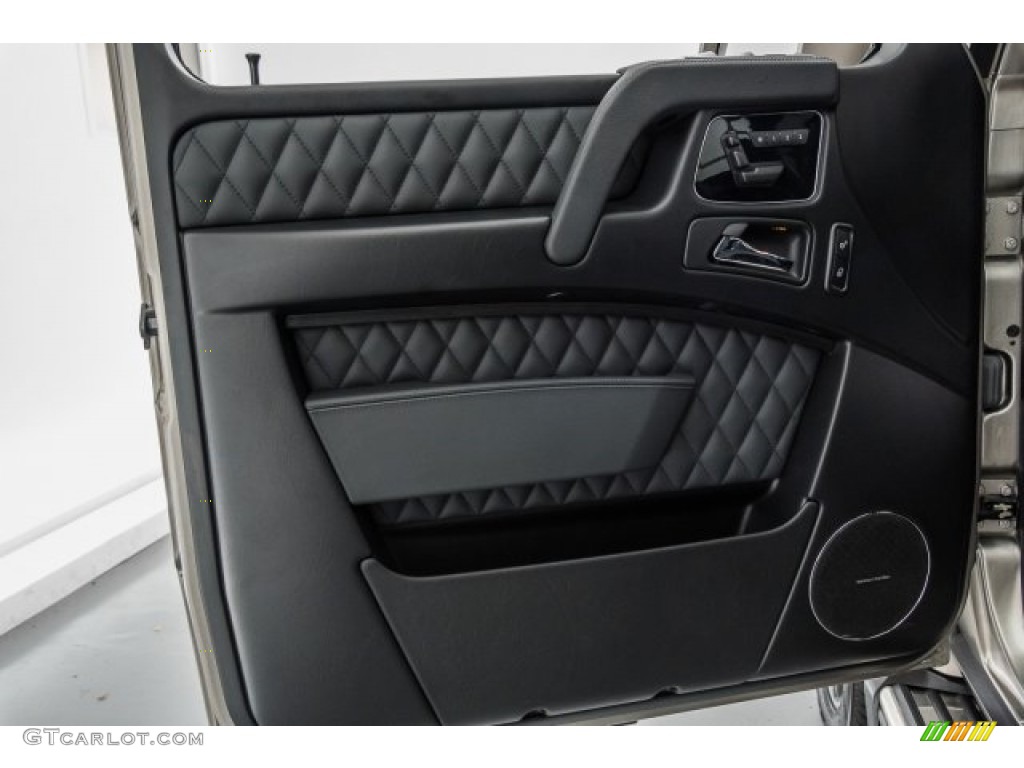 2017 Mercedes-Benz G 63 AMG designo Black Door Panel Photo #122098274