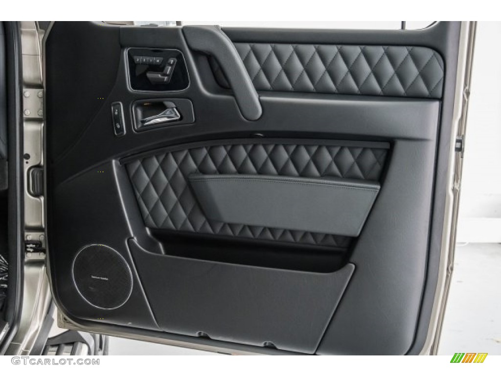 2017 Mercedes-Benz G 63 AMG designo Black Door Panel Photo #122098346