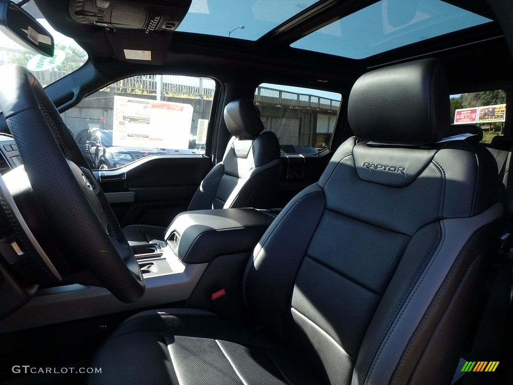 2018 Ford F150 SVT Raptor SuperCrew 4x4 Front Seat Photo #122101304