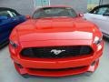 2017 Race Red Ford Mustang V6 Coupe  photo #2