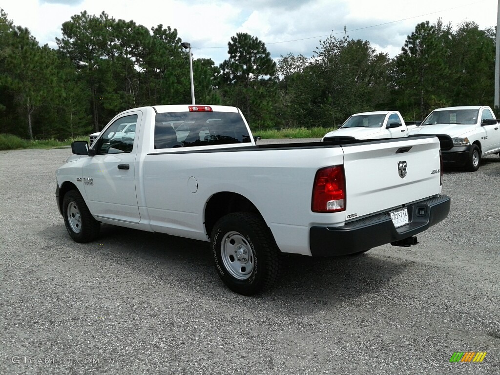 2017 1500 Tradesman Regular Cab 4x4 - Bright White / Black/Diesel Gray photo #3