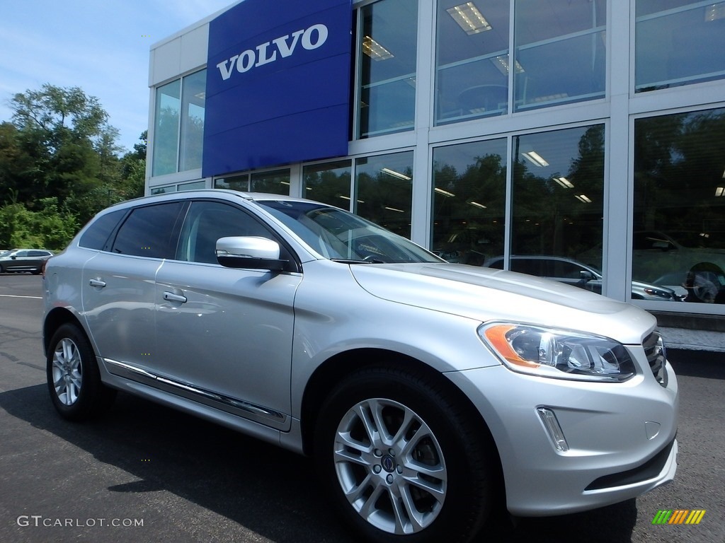 Bright Silver Metallic 2016 Volvo XC60 T5 AWD Exterior Photo #122105063