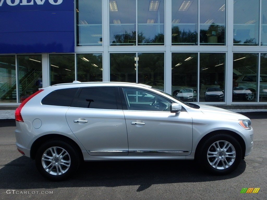 Bright Silver Metallic 2016 Volvo XC60 T5 AWD Exterior Photo #122105084