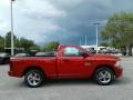 2017 Flame Red Ram 1500 Express Regular Cab  photo #6