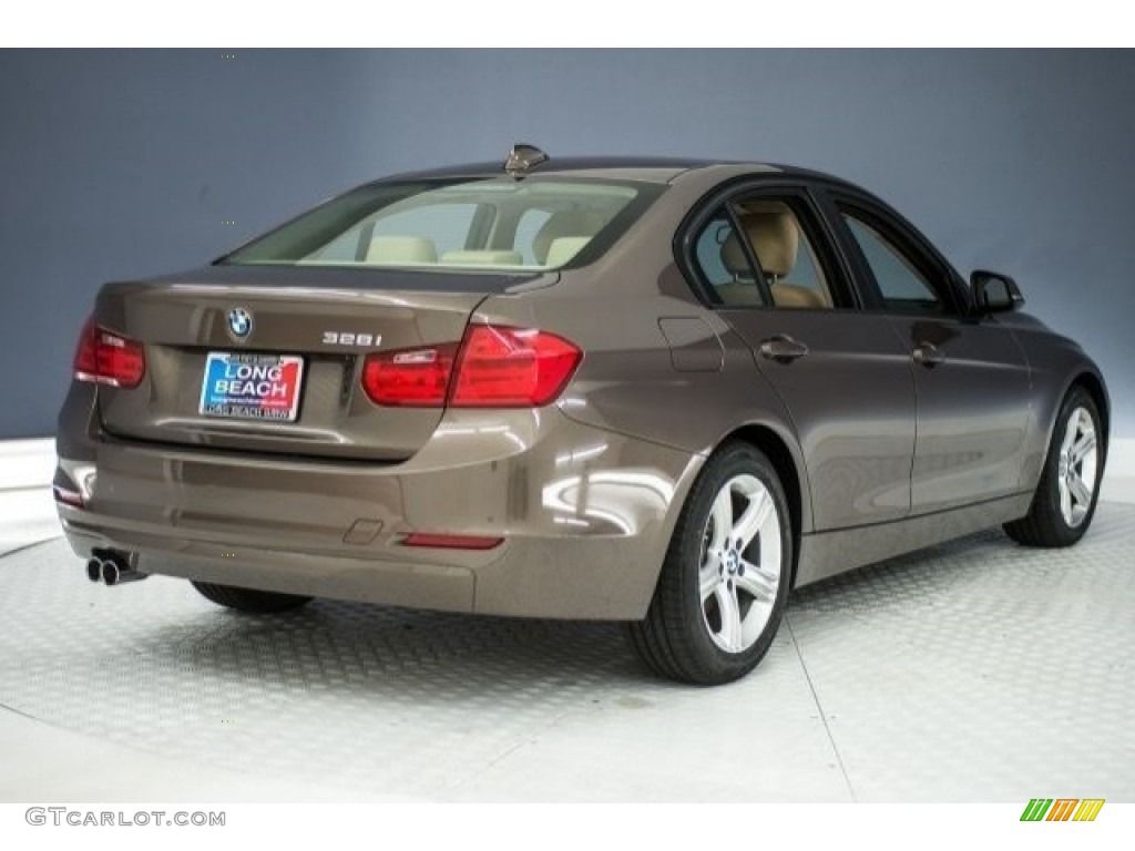 2014 3 Series 328i Sedan - Sparkling Bronze Metallic / Venetian Beige photo #13